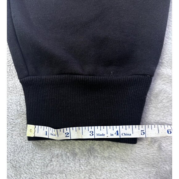 Puma Jogger Men's XL black Pants With Drawstring Waist & Ribbed Cuffs - Picture 7 of 12